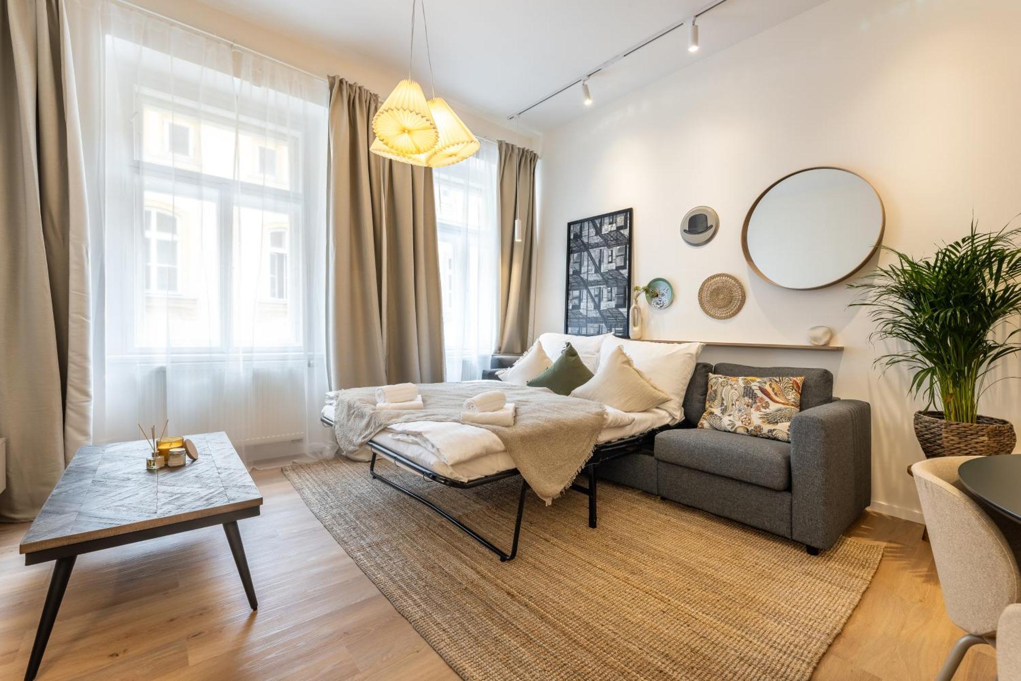 Boho Renovated Close To National Theather * Praga